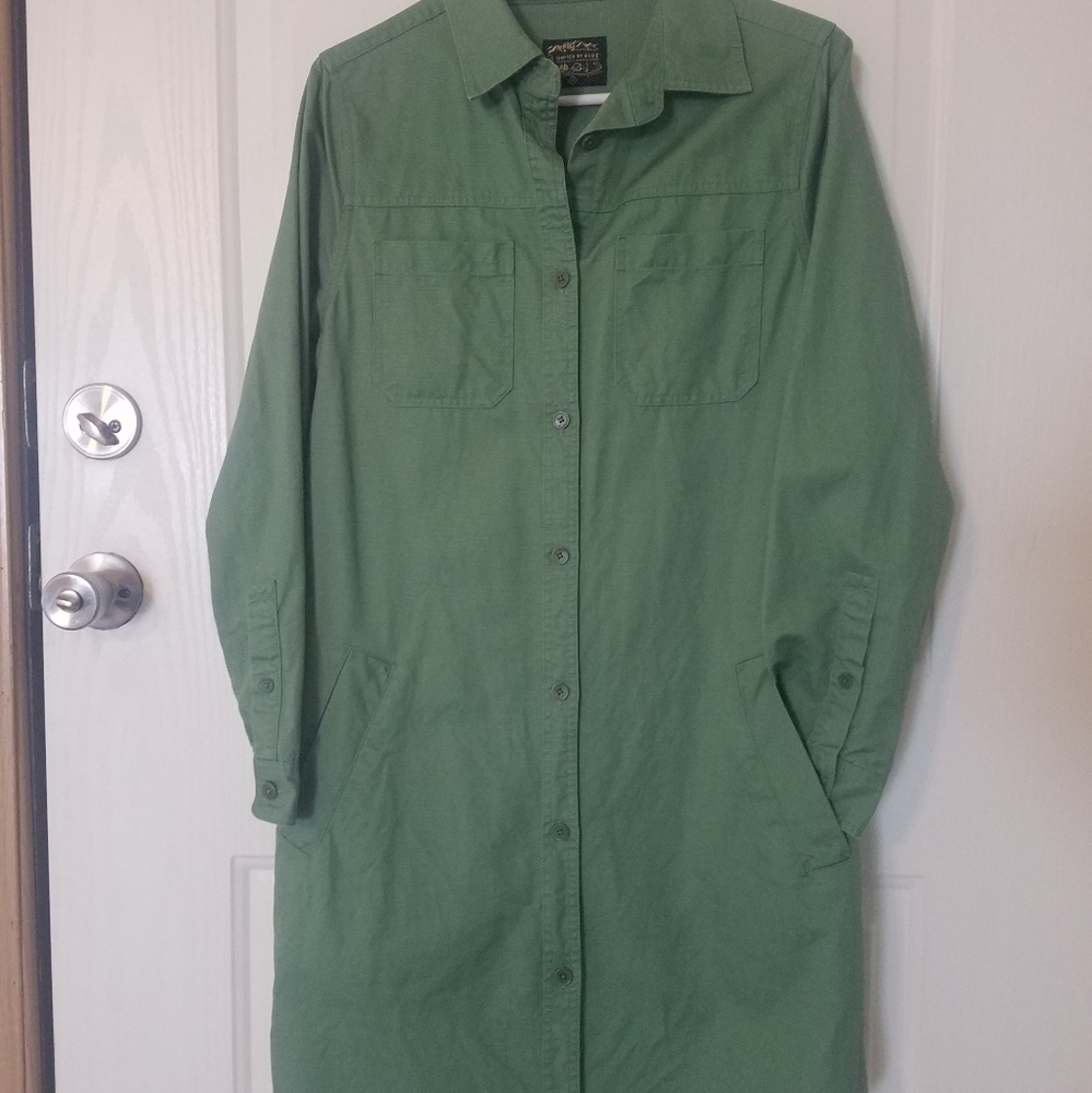 United by Blue Canvas Shirtdress